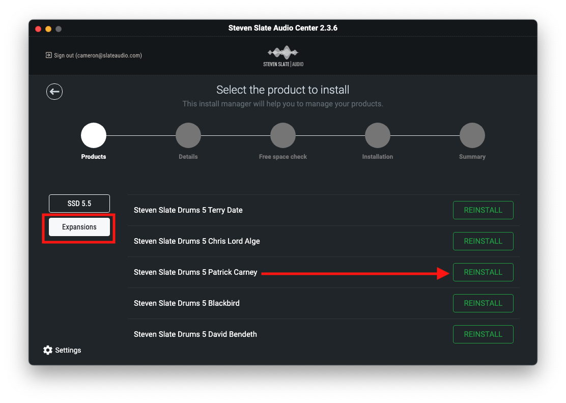 How to Install the Patrick Carney Expansion for SSD 5.5/Trigger 2 – Steven  Slate Drums